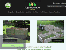 Tablet Screenshot of agamemnon-timber.co.uk